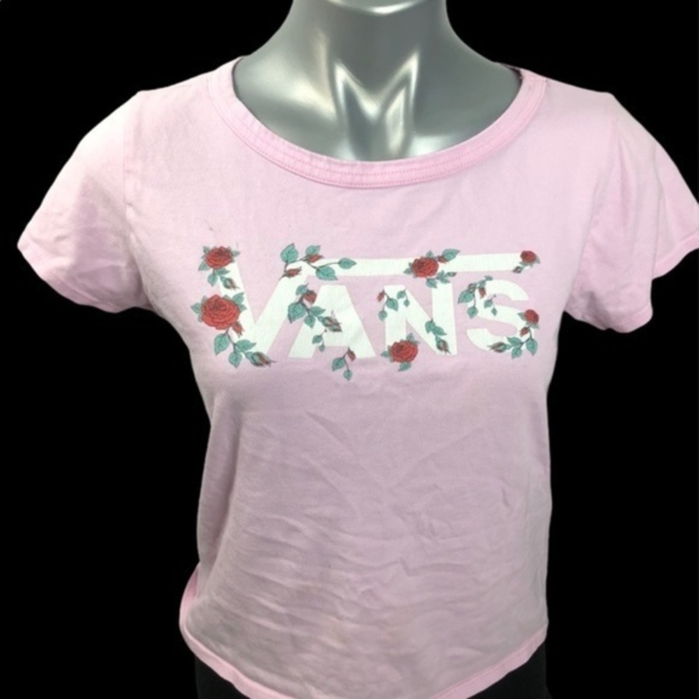 𝅺💥 SALE! 3/$20!!! 
Vans pink T-shirt